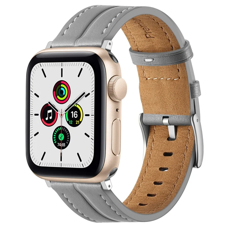 Unglaublich süß Universell Apple Echtes Leder armband