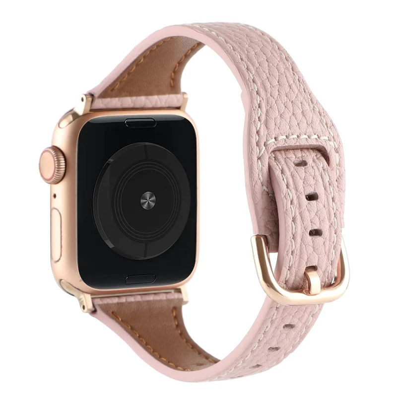 Sehr haltbar Universell Apple Echtes Leder armband