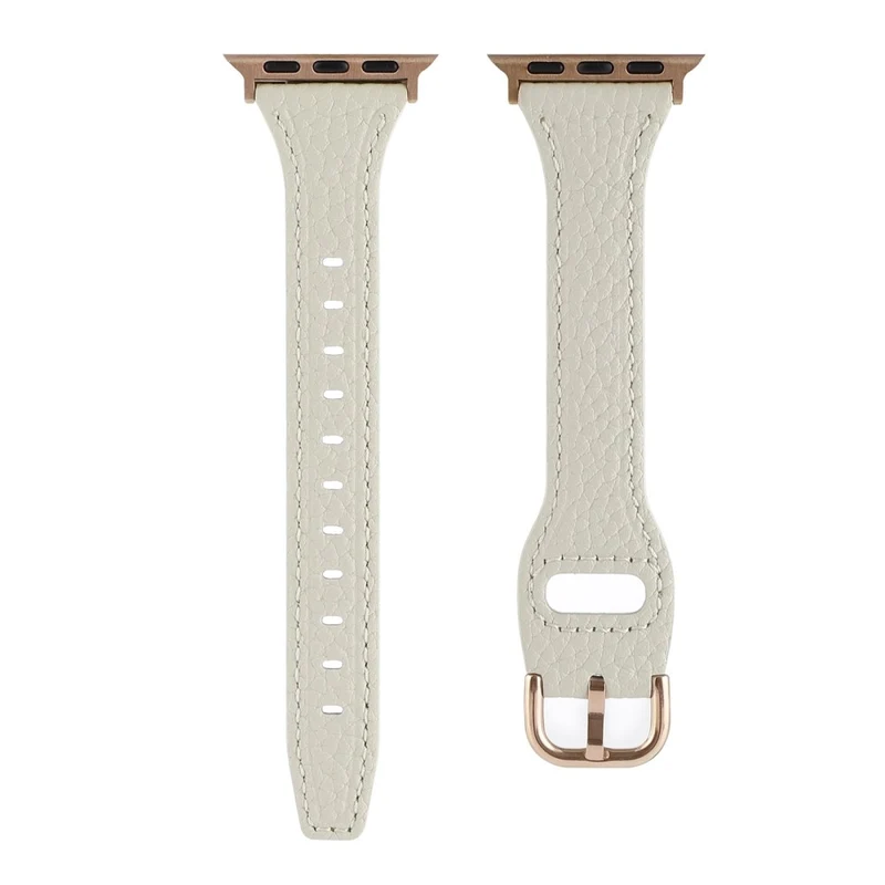 Sehr haltbar Universell Apple Echtes Leder armband
