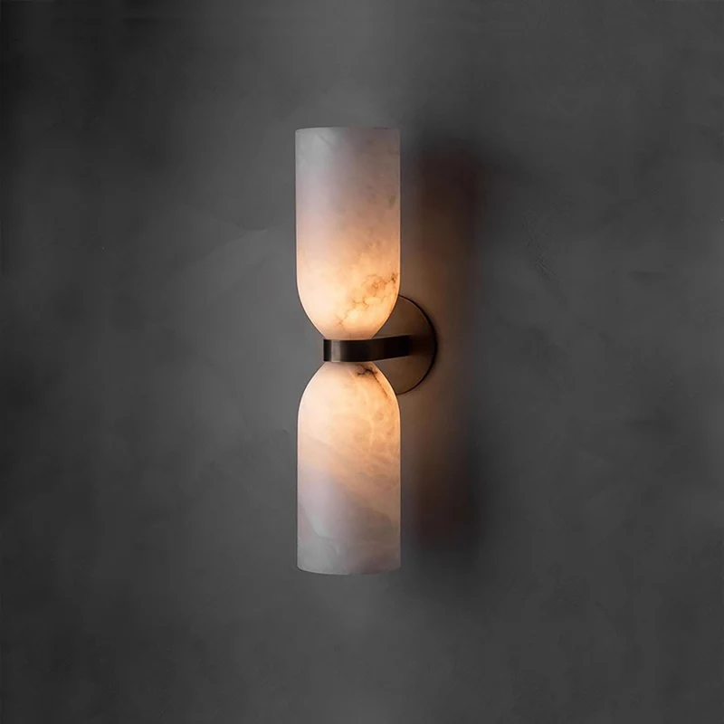 Moderne Alabaster Wandleuchte