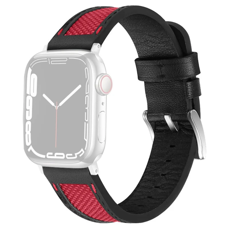 Universell Apple Echtes Leder und Textil / Nylon armband