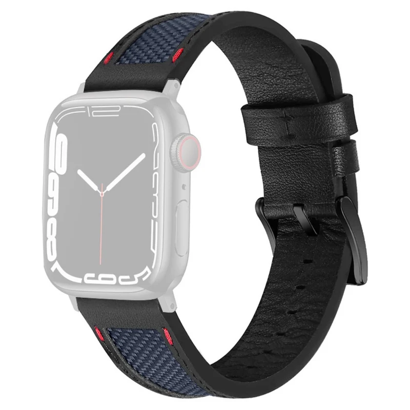 Universell Apple Echtes Leder und Textil / Nylon armband