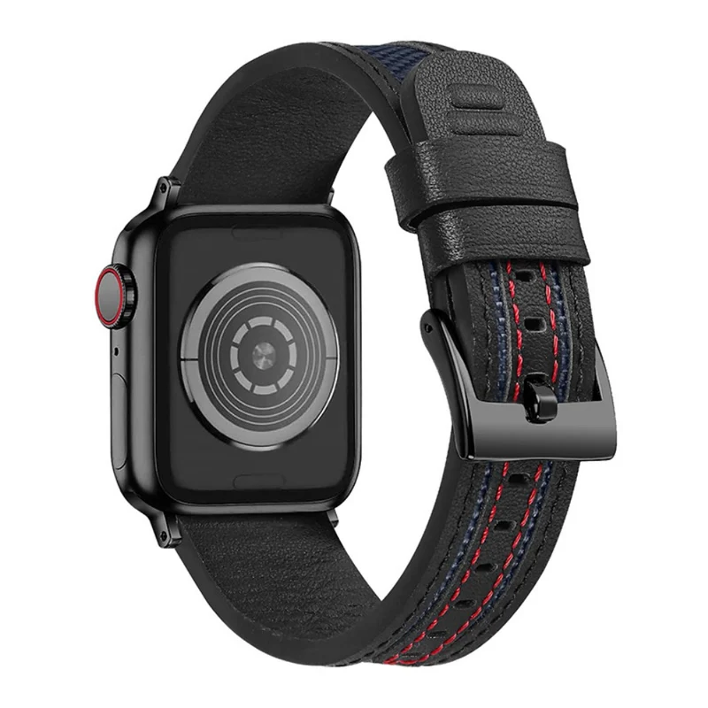 Universell Apple Echtes Leder und Textil / Nylon armband