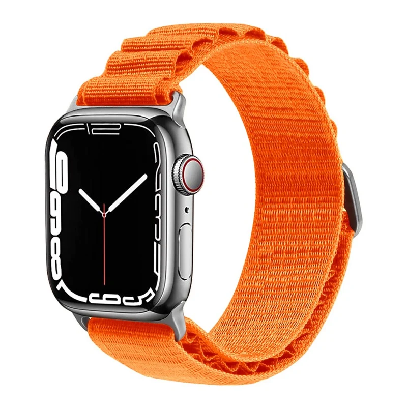 Mega pflegeleicht Universell Apple Textil / Nylon armband - Größe: L