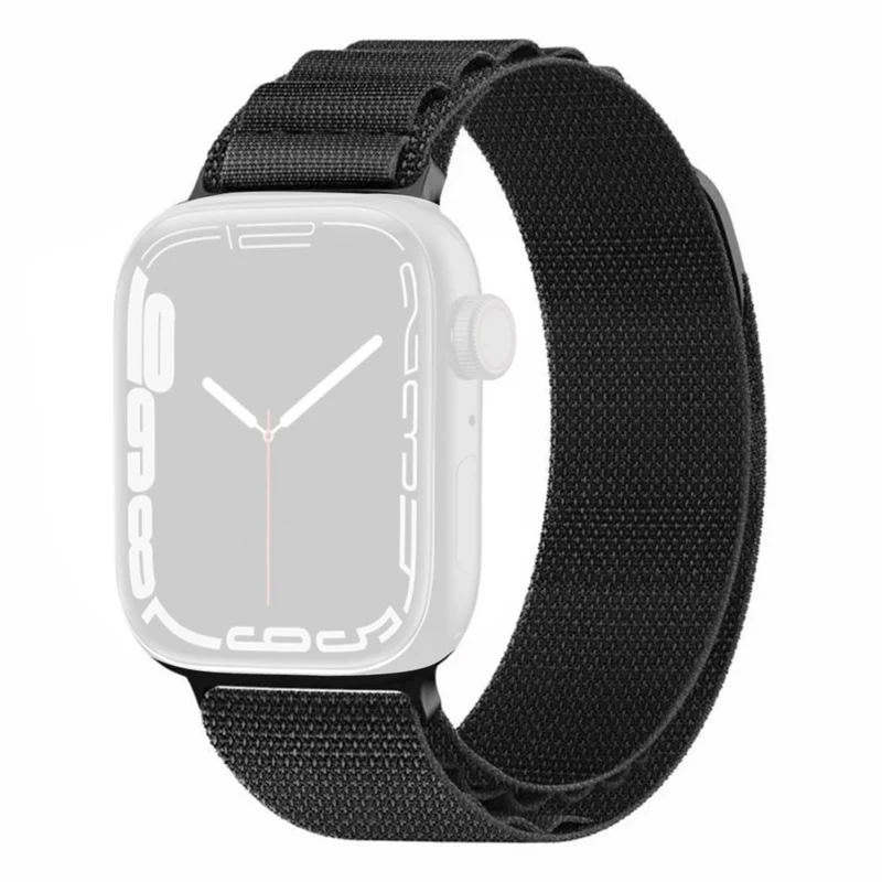 Mega sympathisch Universell Apple Textil / Nylon armband - Größe: M