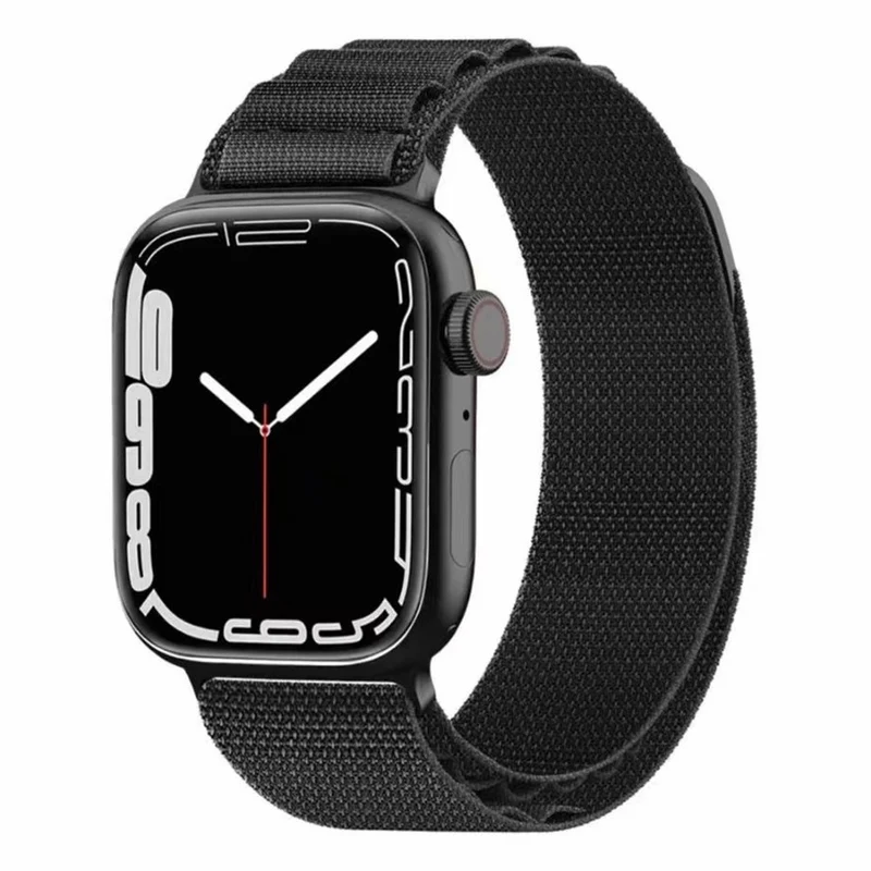 Mega sympathisch Universell Apple Textil / Nylon armband - Größe: M