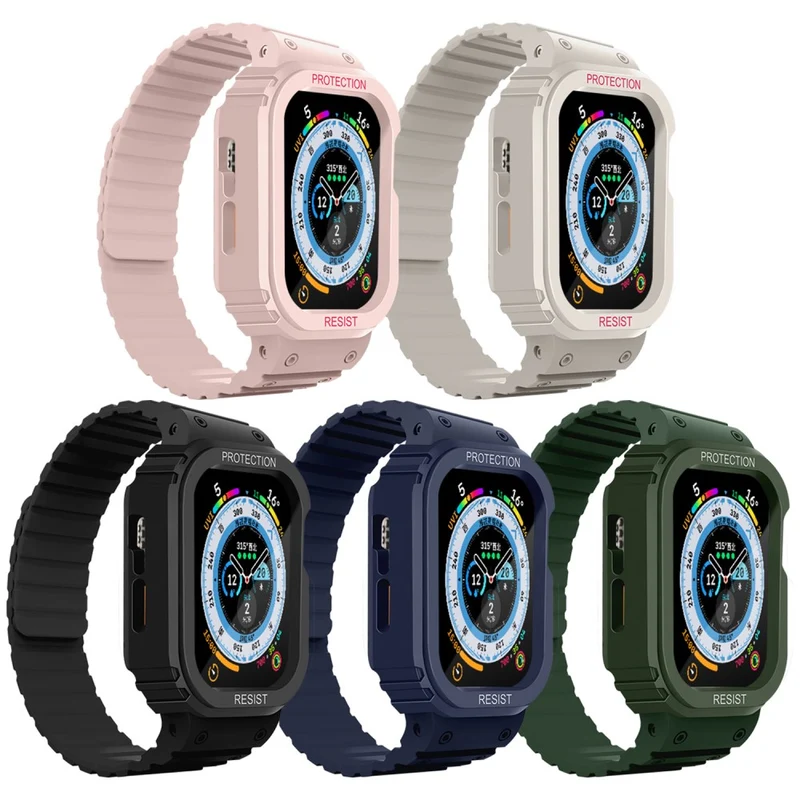 Absolut langlebig Apple Watch Ultra Silikon / TPU armband