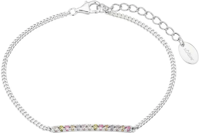 Armband mit buntem Steinbesatz - s.Oliver Jewelry Modell: 2037839