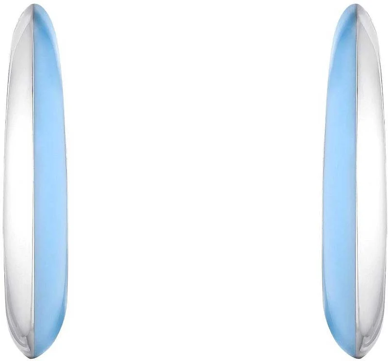 Kreolen mit blauer Emaille - s.Oliver Jewelry Modell: 2037974