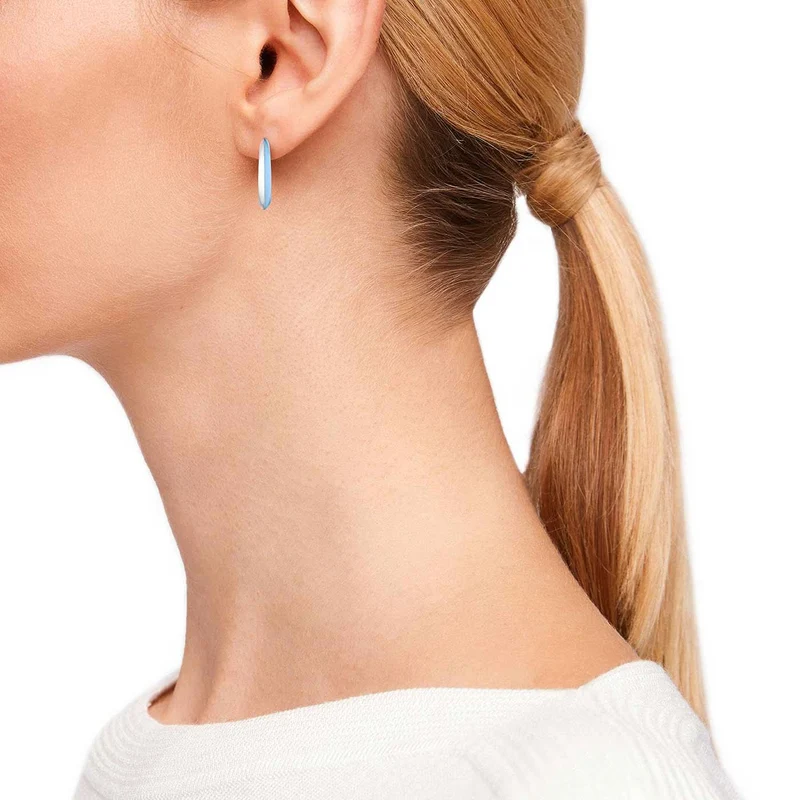 Kreolen mit blauer Emaille - s.Oliver Jewelry Modell: 2037974