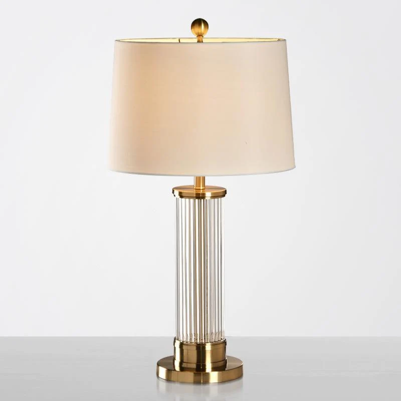 Elegante Kristall Tischlampe
