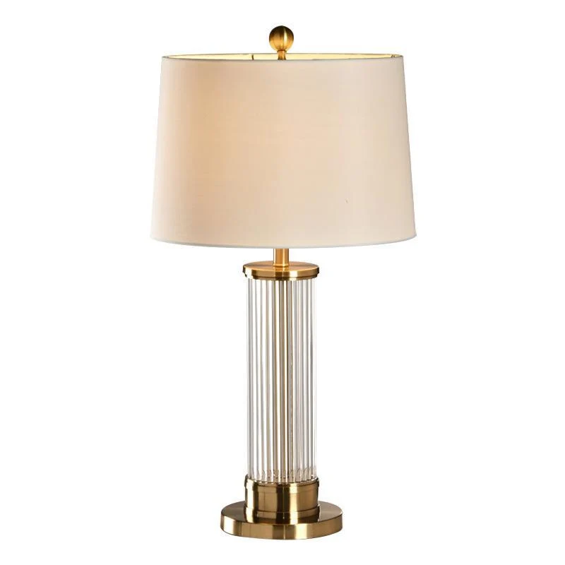 Elegante Kristall Tischlampe