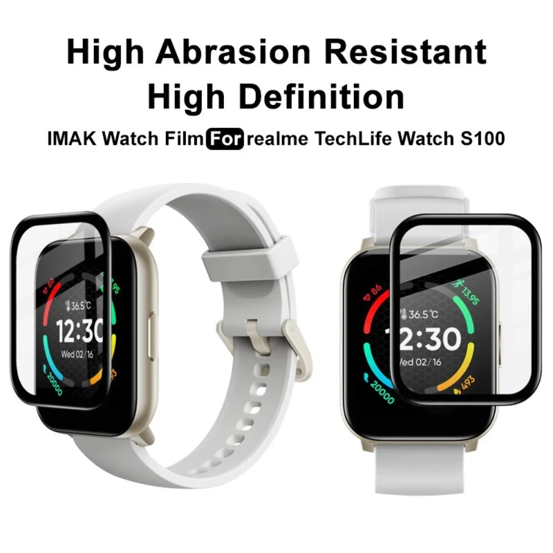 Realme TechLife Watch S100 Plastik Displayschutz