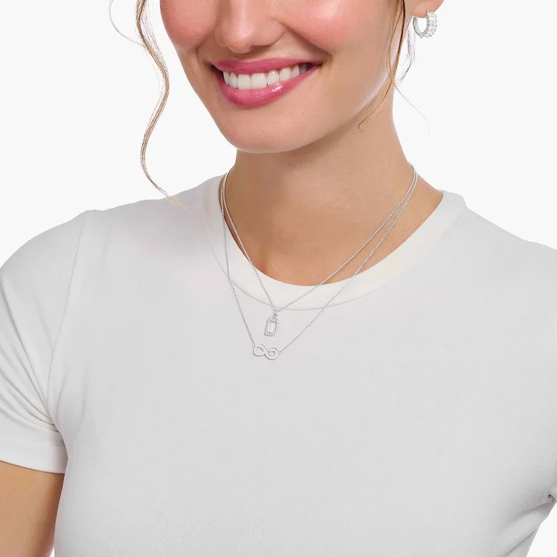 Halksette mit Infinity Anhänger - Thomas Sabo Modell: KE2221-001-21