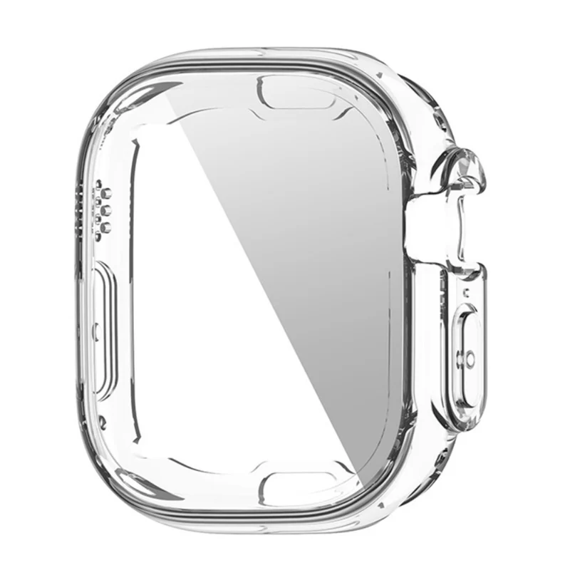 Mega Stylisch Apple Watch Ultra Hülle mit Displayschutz in Silikon / TPU
