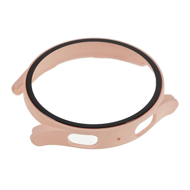 Mega Stylisch Samsung Galaxy Watch 5 (44mm) Hülle mit Displayschutz in Plastik und Gehärtetes Glas