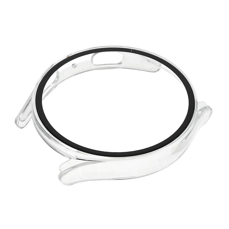 Mega Stylisch Samsung Galaxy Watch 5 (44mm) Hülle mit Displayschutz in Plastik und Gehärtetes Glas