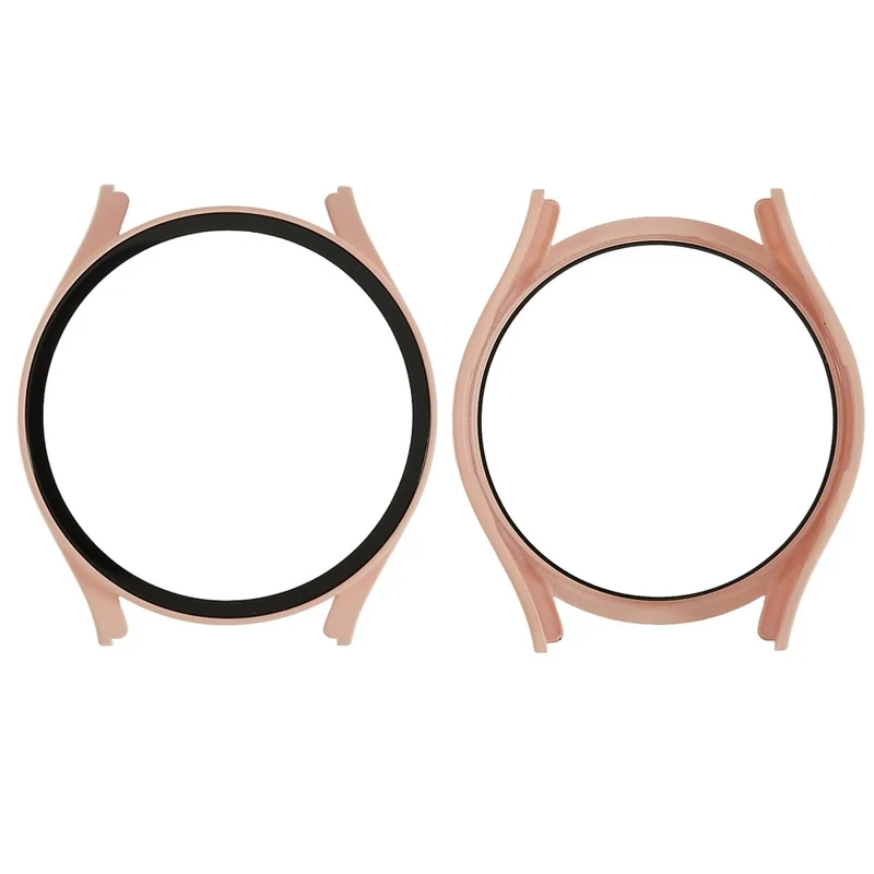 Auffallend Stilvoll Samsung Galaxy Watch 5 (40mm) Hülle mit Displayschutz in Plastik und Gehärtetes Glas