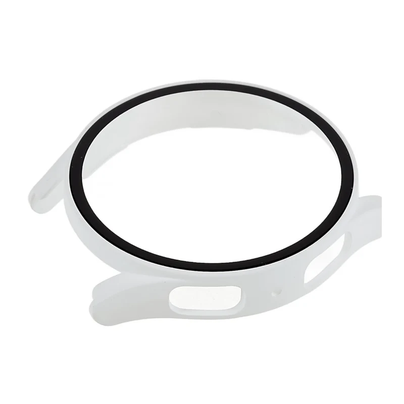 Auffallend Stilvoll Samsung Galaxy Watch 5 (40mm) Hülle mit Displayschutz in Plastik und Gehärtetes Glas