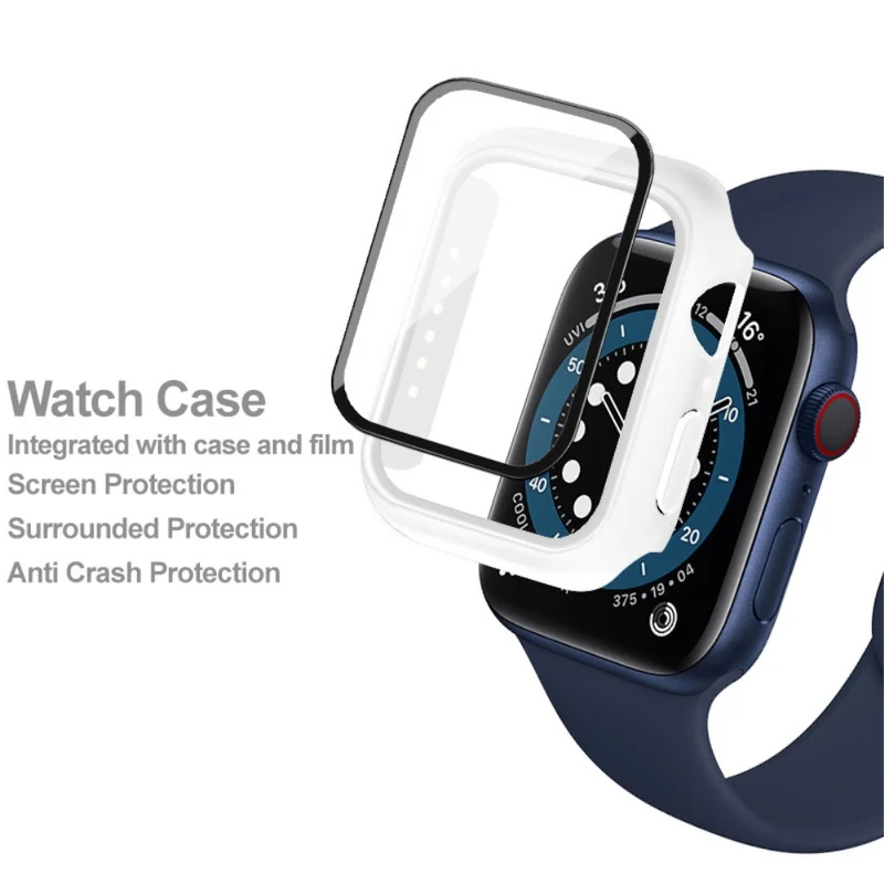 Unglaublich Schön Universell Apple Hülle mit Displayschutz in Plastik und Gehärtetes Glas