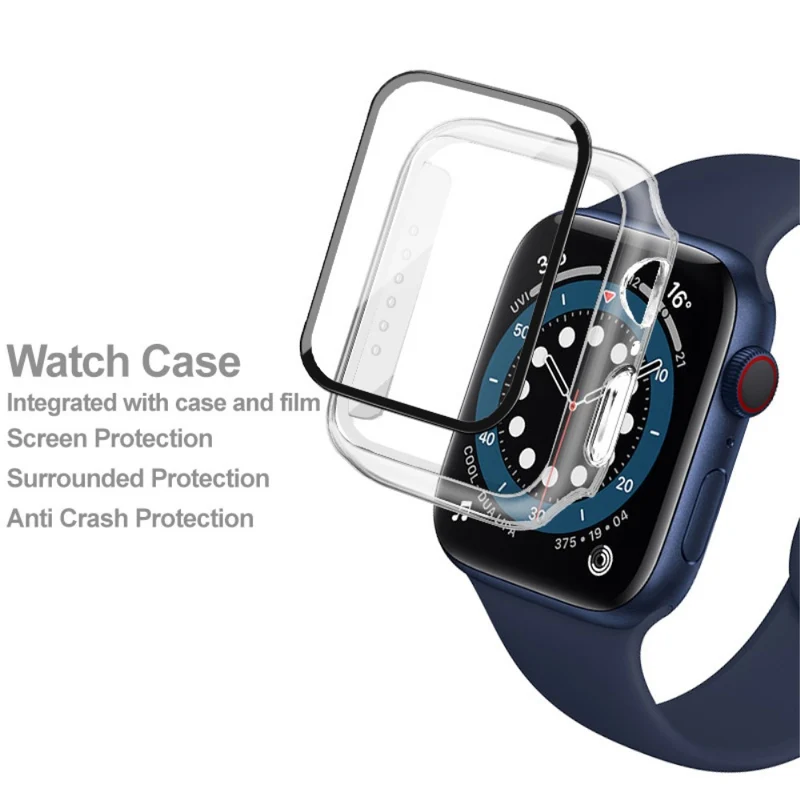 Unglaublich Schön Universell Apple Hülle mit Displayschutz in Plastik und Gehärtetes Glas