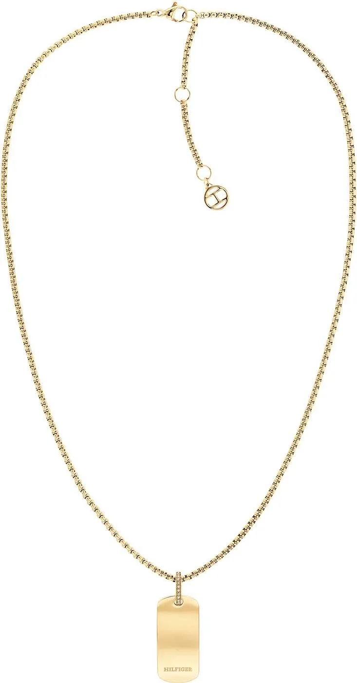Venezianerkette mit Dog Tag Anhänger - Tommy Hilfiger Modell: 2780861