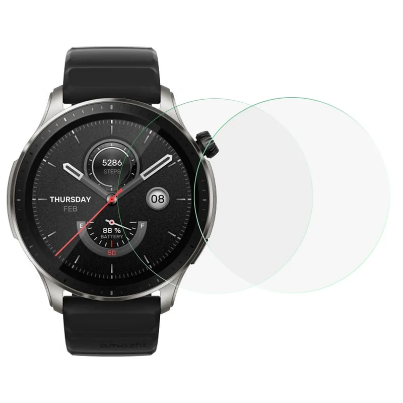 2stück Amazfit GTR 4 Gehärtetes Glas HD Displayschutz