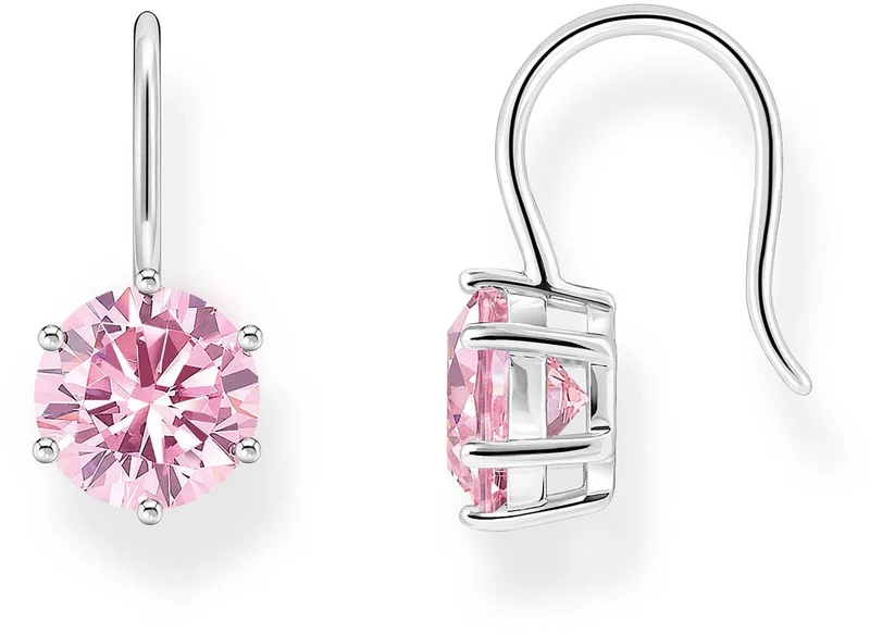 Ohrhänger mit pinkem Steinbesatz - Thomas Sabo Modell: H2287-051-9