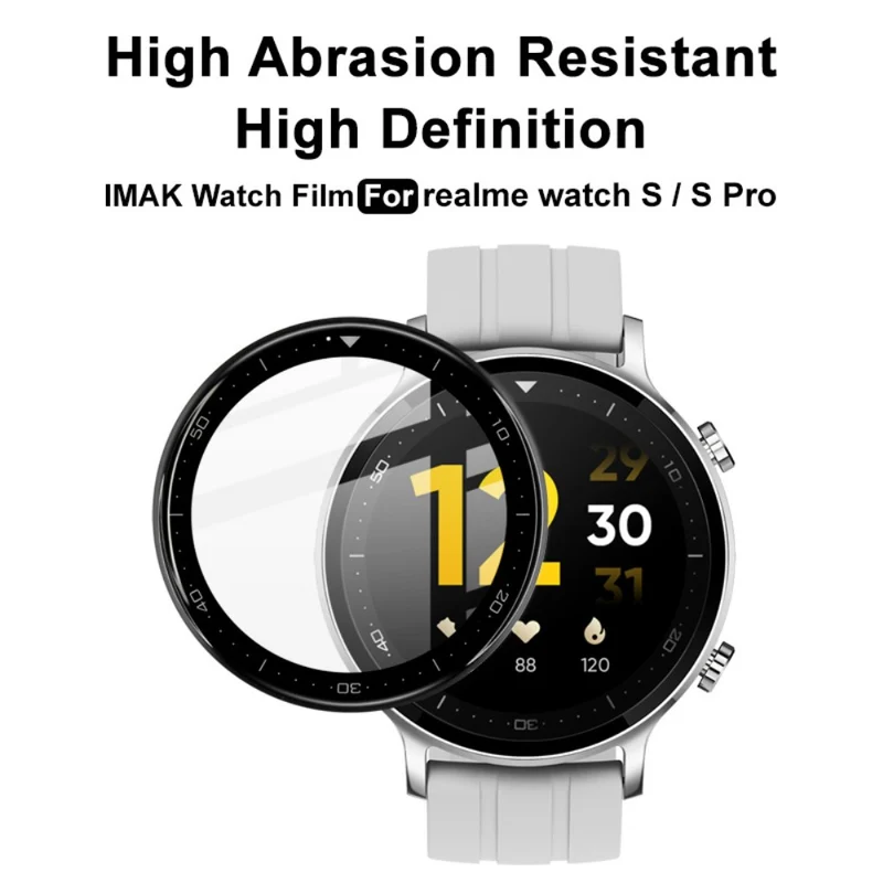 Realme Watch S Pro / Realme Watch S Plastik HD Universell Displayschutz
