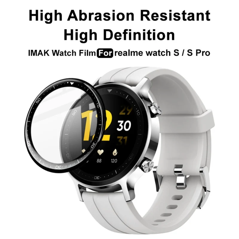 Realme Watch S Pro / Realme Watch S Plastik HD Universell Displayschutz
