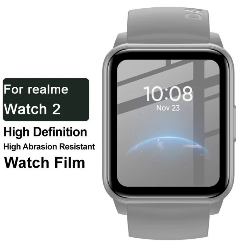 Realme Watch 2 Plastik HD Displayschutz