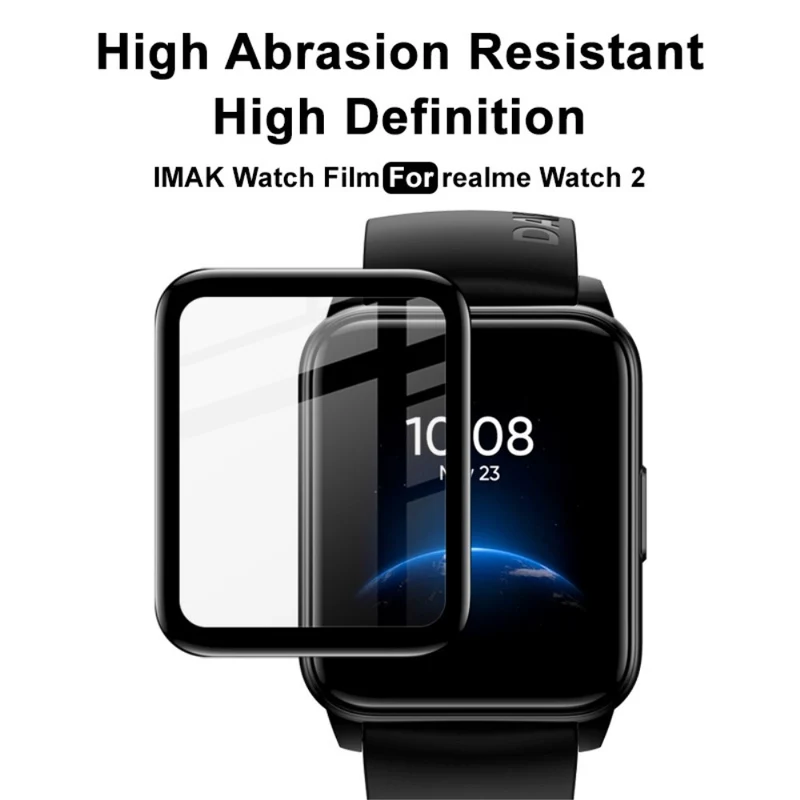 Realme Watch 2 Plastik HD Displayschutz