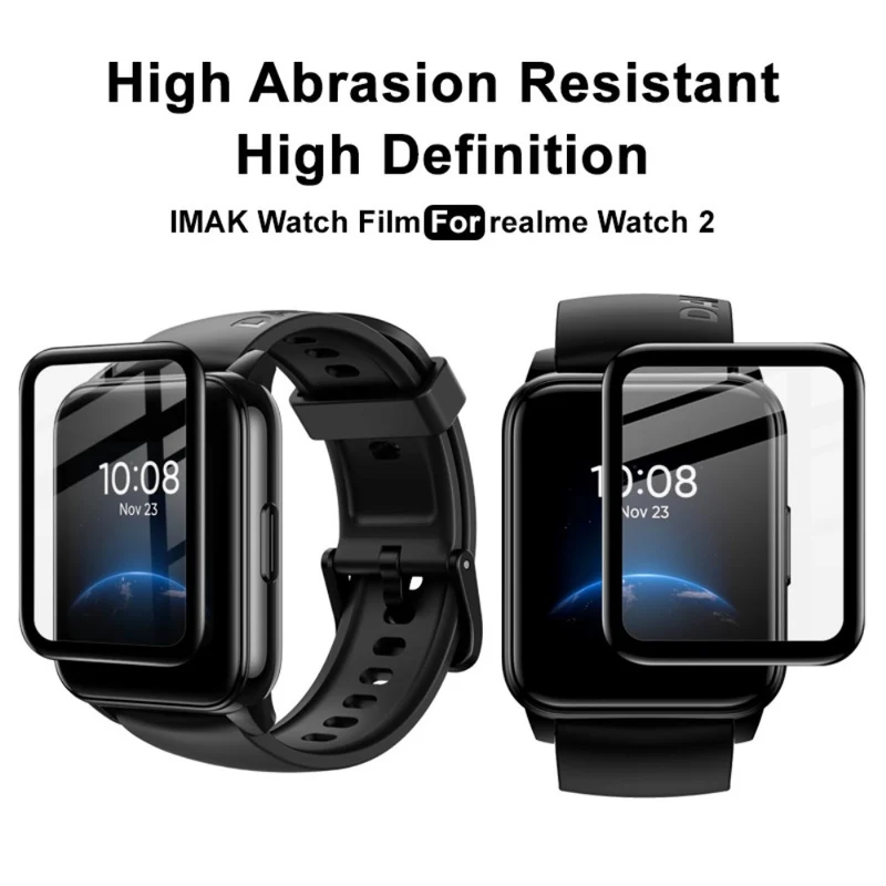 Realme Watch 2 Plastik HD Displayschutz