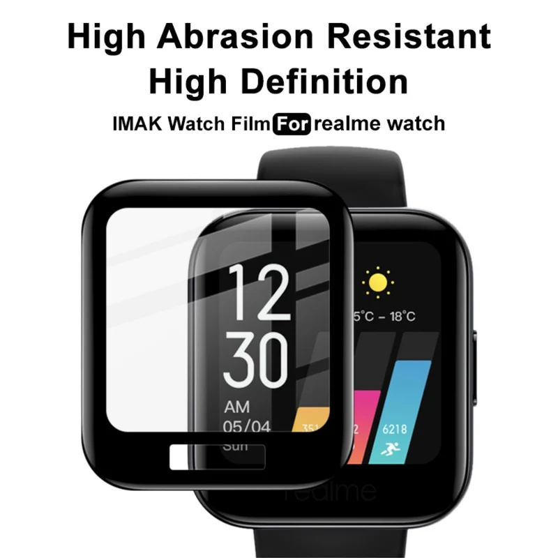 Realme Watch Plastik HD Displayschutz
