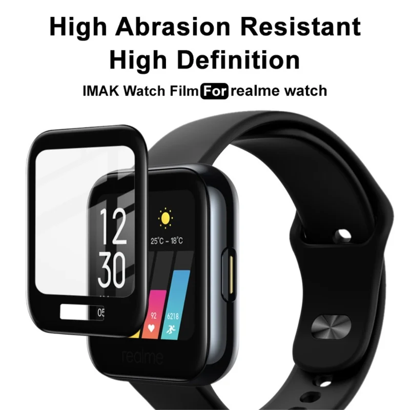 Realme Watch Plastik HD Displayschutz