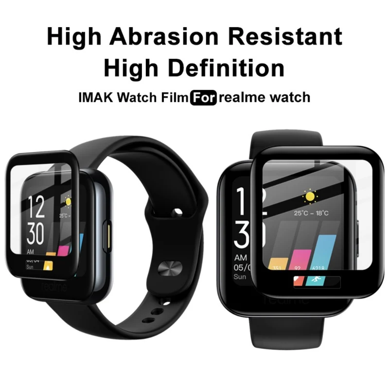 Realme Watch Plastik HD Displayschutz