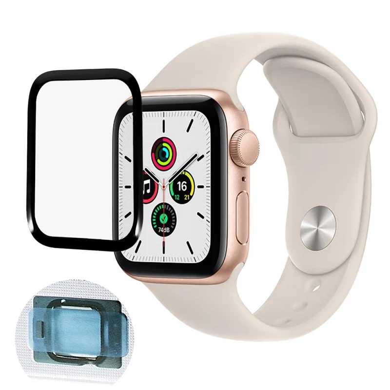 Apple Watch Series 7 41mm Silikon / TPU Displayschutz