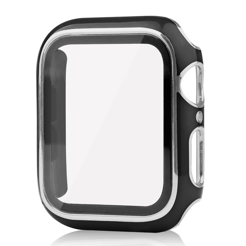 Super Stylisch Apple Watch Ultra Hülle mit Displayschutz in Plastik und Gehärtetes Glas