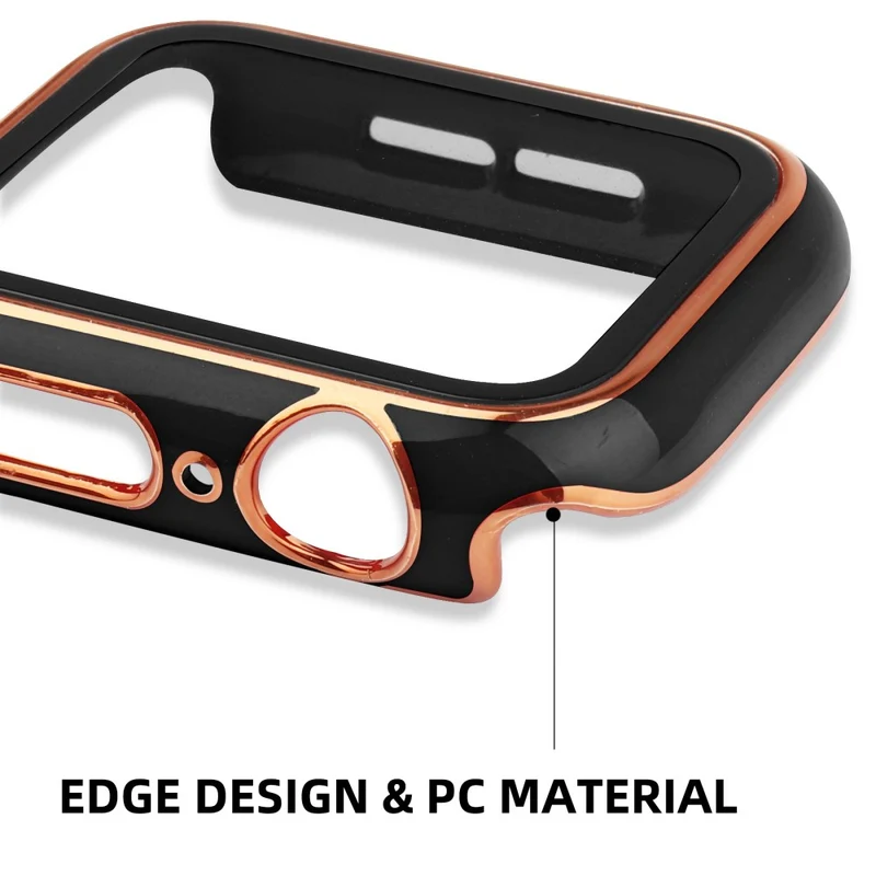 Super Stylisch Apple Watch Ultra Hülle mit Displayschutz in Plastik und Gehärtetes Glas
