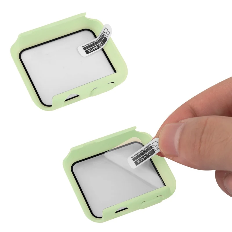 Auffallend Nett Universell Apple Hülle mit Displayschutz in Plastik und Gehärtetes Glas