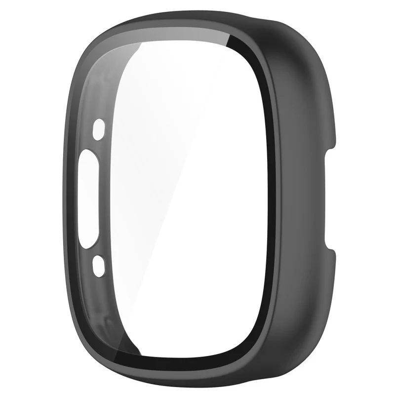 Unglaublich Gut Fitbit Sense 2 / Fitbit Versa 4 Hülle mit Displayschutz in Plastik und Gehärtetes Glas