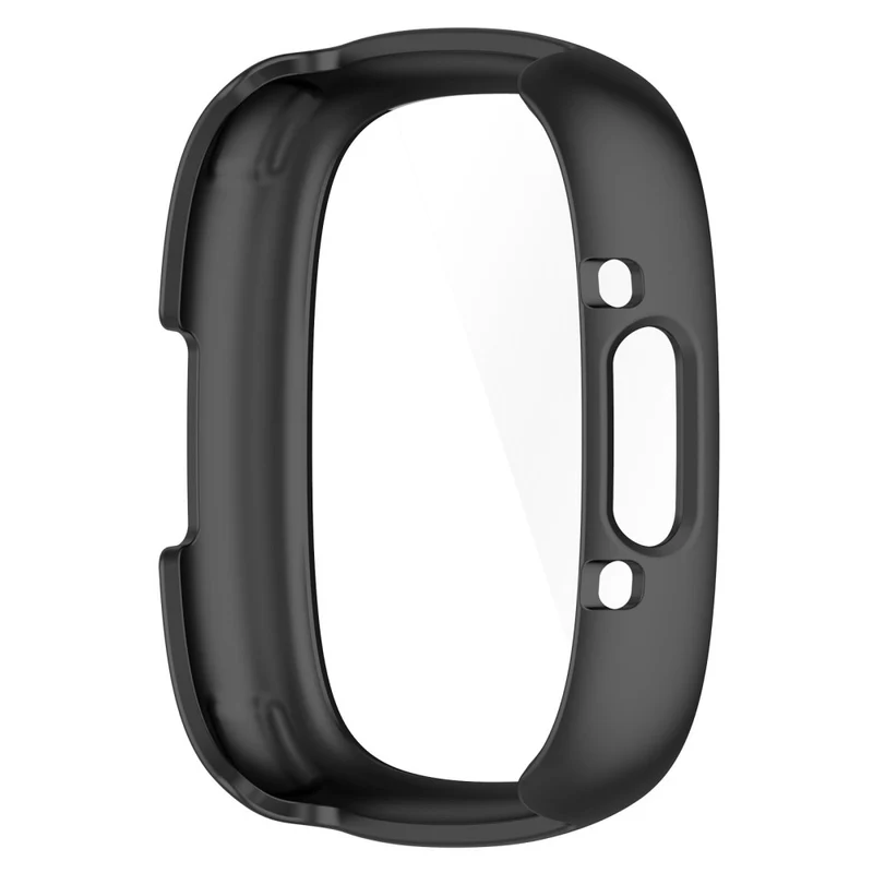 Unglaublich Gut Fitbit Sense 2 / Fitbit Versa 4 Hülle mit Displayschutz in Plastik und Gehärtetes Glas