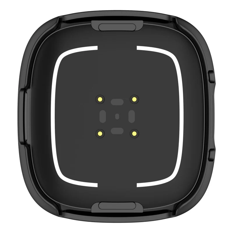 Unglaublich Gut Fitbit Sense 2 / Fitbit Versa 4 Hülle mit Displayschutz in Plastik und Gehärtetes Glas