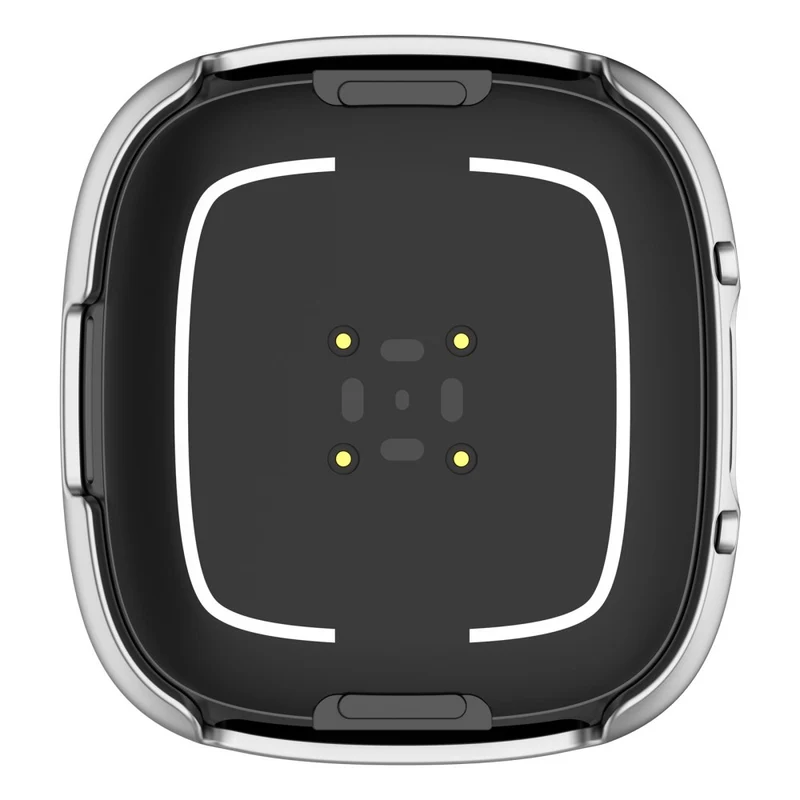Unglaublich Gut Fitbit Sense 2 / Fitbit Versa 4 Hülle mit Displayschutz in Plastik und Gehärtetes Glas
