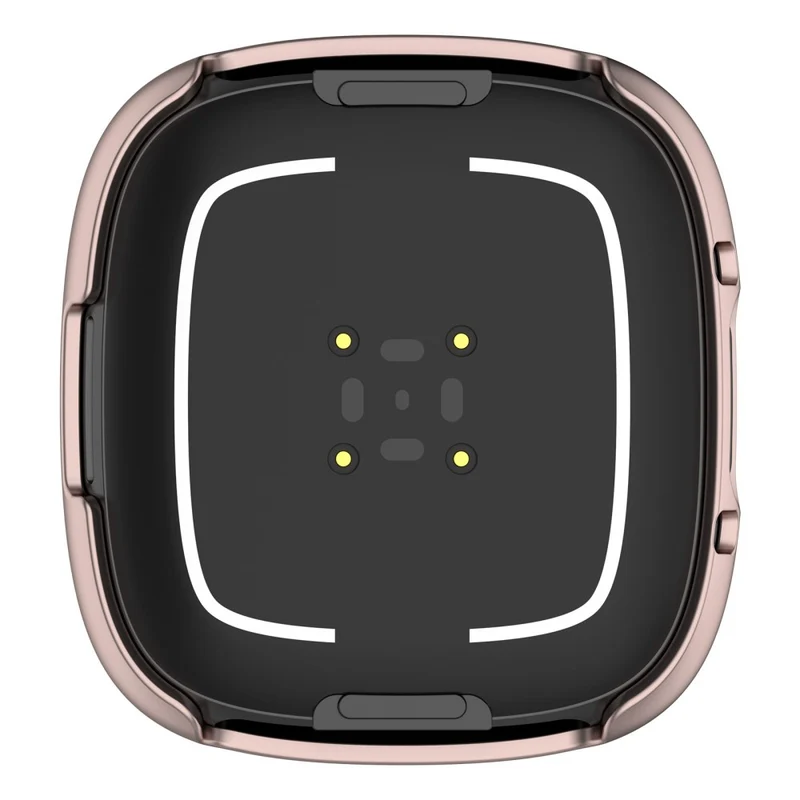 Unglaublich Gut Fitbit Sense 2 / Fitbit Versa 4 Hülle mit Displayschutz in Plastik und Gehärtetes Glas