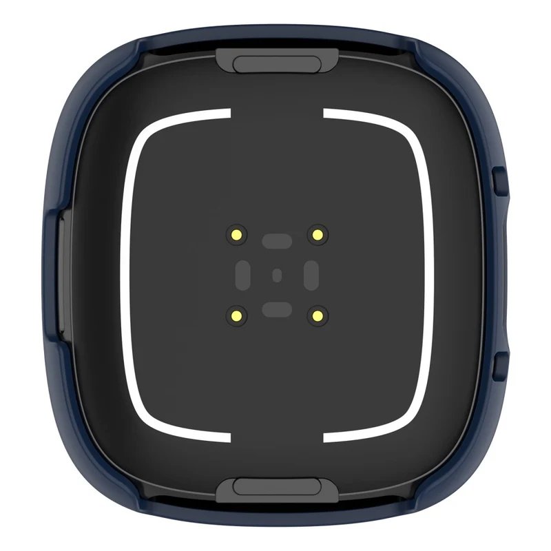 Unglaublich Gut Fitbit Sense 2 / Fitbit Versa 4 Hülle mit Displayschutz in Plastik und Gehärtetes Glas