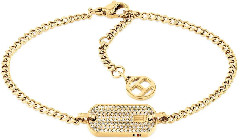 Panzerkette mit Dog Tag Anhänger - Tommy Hilfiger Modell: 2780863