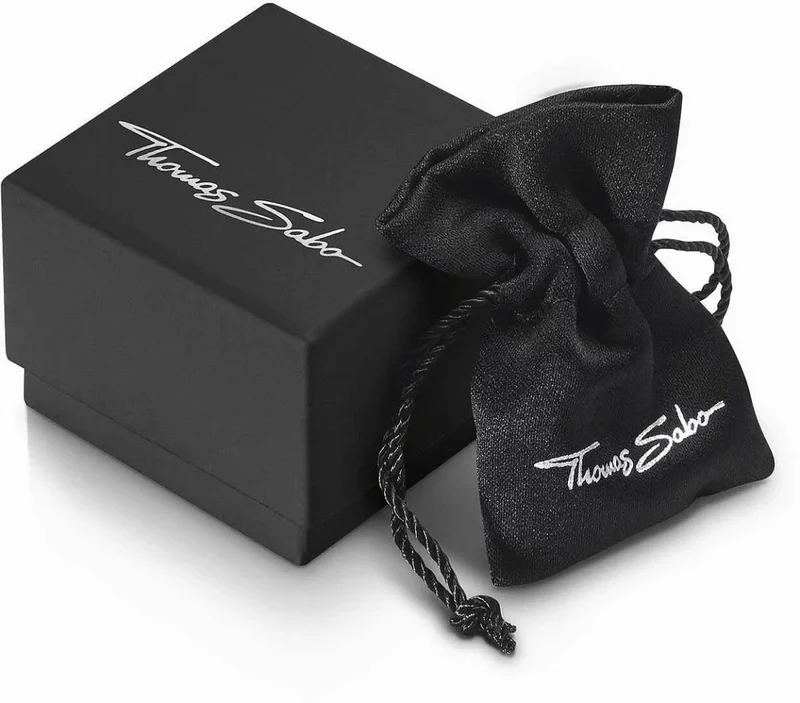 Ohrrstecker mit weißem Zirkoniastein im Brillantschliff - Thomas Sabo Modell: H2301-051-14