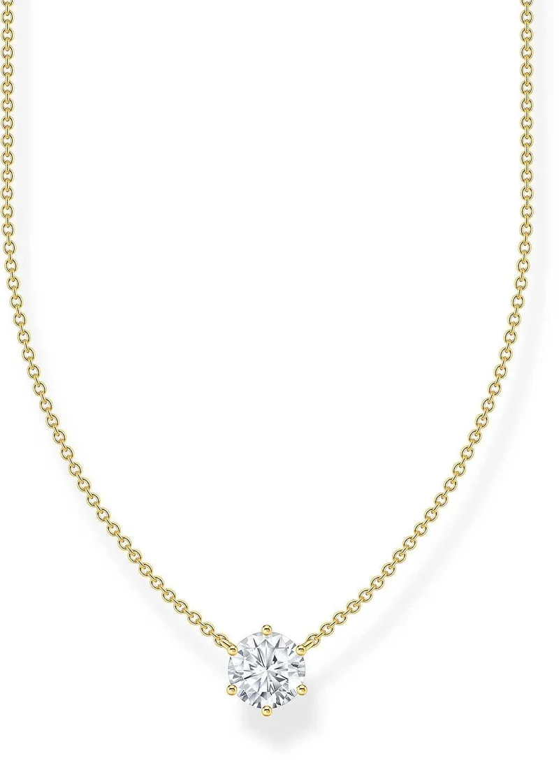 Halskette mit Steinchen Anhänger - Thomas Sabo Modell: KE2210-414-14