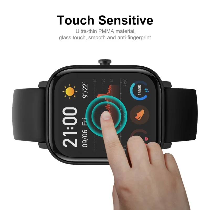 Amazfit GTS 4 Plastik HD Displayschutz